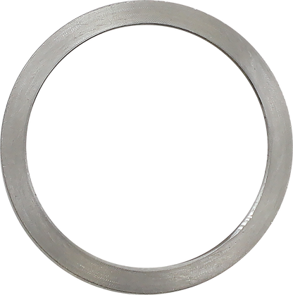 AKRAPOVIC Flange Sleeve P-85 replacement part for motorcycle exhaust systems, metal component with bolt holes and branding details.