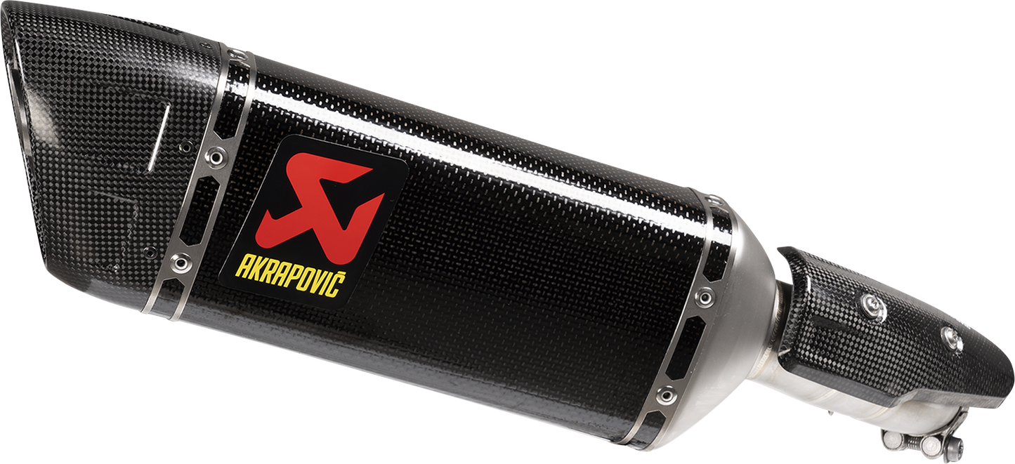 AKRAPOVIC Slip-On Muffler Carbon Fiber S-Y3SO5-HAPC for Enhanced Motorcycle Performance