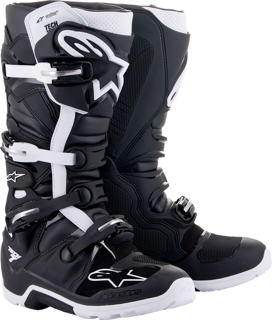 ALPINESTARS, Alpinestars Tech 7 Enduro Drystar® Boots - Black, US 9 / EU 43 - Part Number 2012620-12-9
