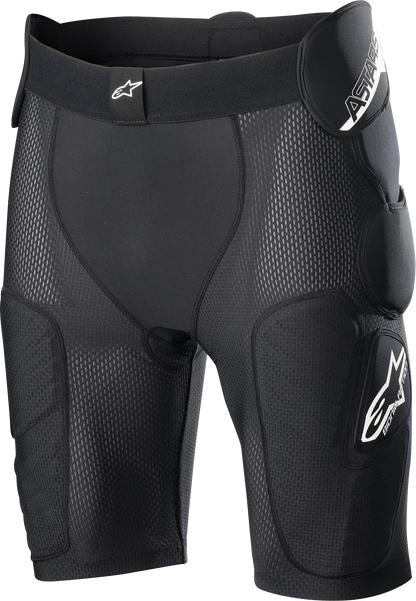 ALPINESTARS, Alpinestars Bionic Action Protection Shorts 2XL - Black, Model 6507823-10-2X