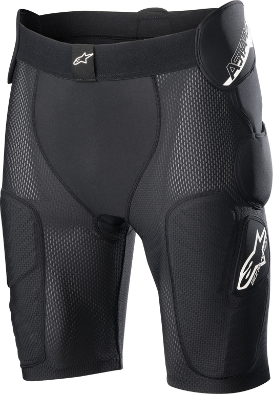 ALPINESTARS, Alpinestars Bionic Action Protection Shorts 2XL - Black, Model 6507823-10-2X