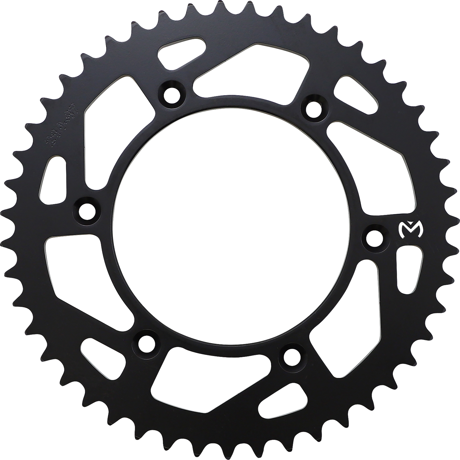 MOOSE Offroad 47-tooth rear sprocket for Honda motorcycles, featuring durable steel construction and precise gear fitment.