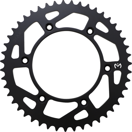 MOOSE Offroad 47-tooth rear sprocket for Honda motorcycles, featuring durable steel construction and precise gear fitment.