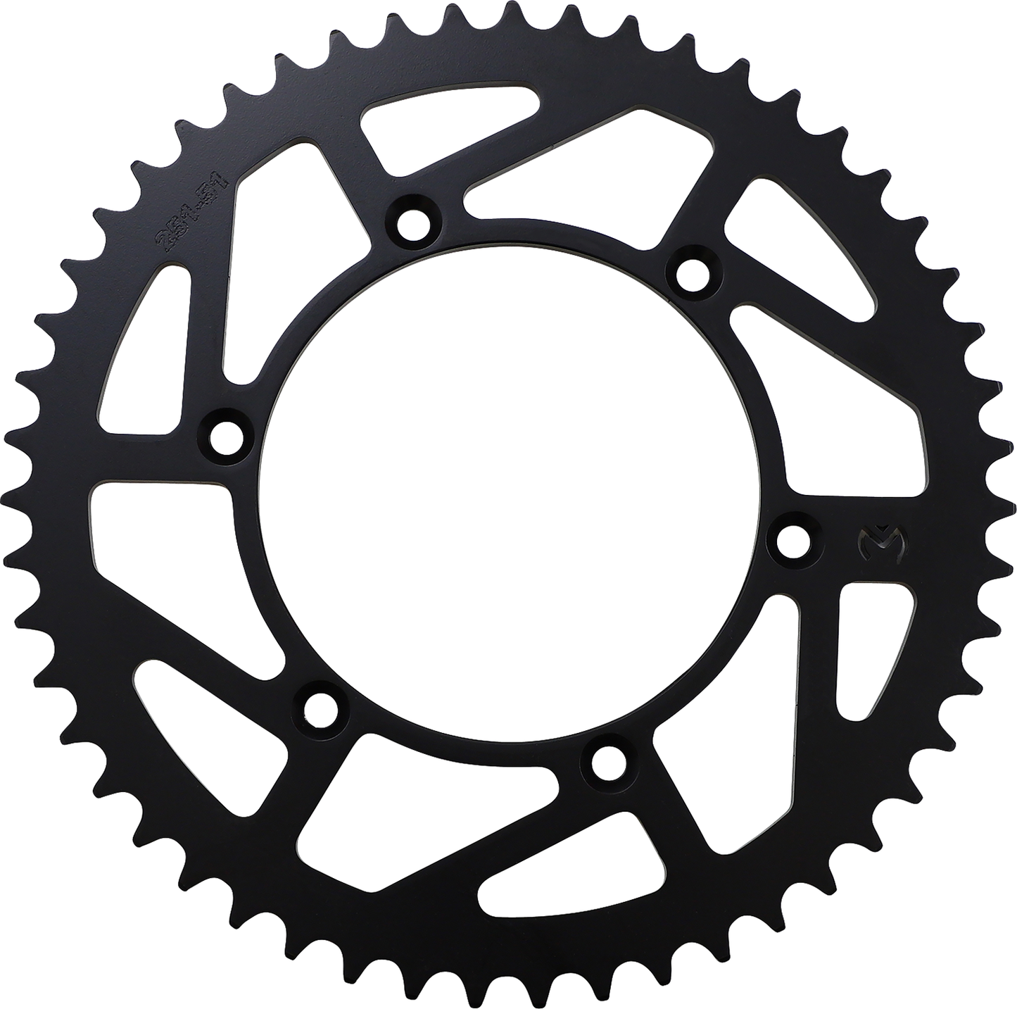 Moose Offroad Yamaha rear 51-tooth sprocket, durable metal bike sprocket with gear teeth for Yamaha motorcycle.