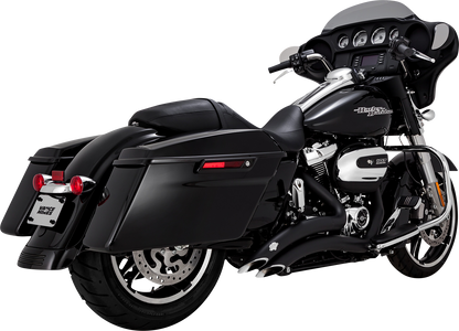 VANCE & HINES, Vance & Hines Big Radius Exhaust System with PCX™ Technology - Black, Model 46373