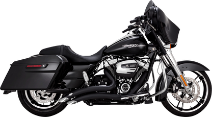 VANCE & HINES, Vance & Hines Big Radius Exhaust System with PCX™ Technology - Black, Model 46373