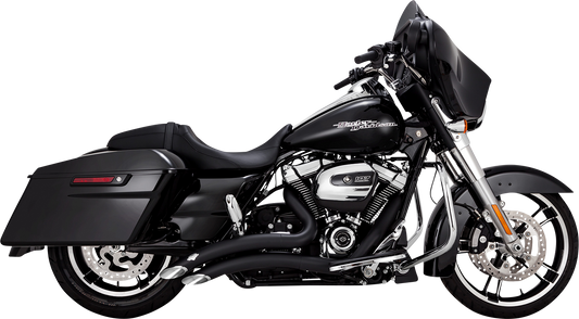 VANCE & HINES, Vance & Hines Big Radius Exhaust System with PCX™ Technology - Black, Model 46373
