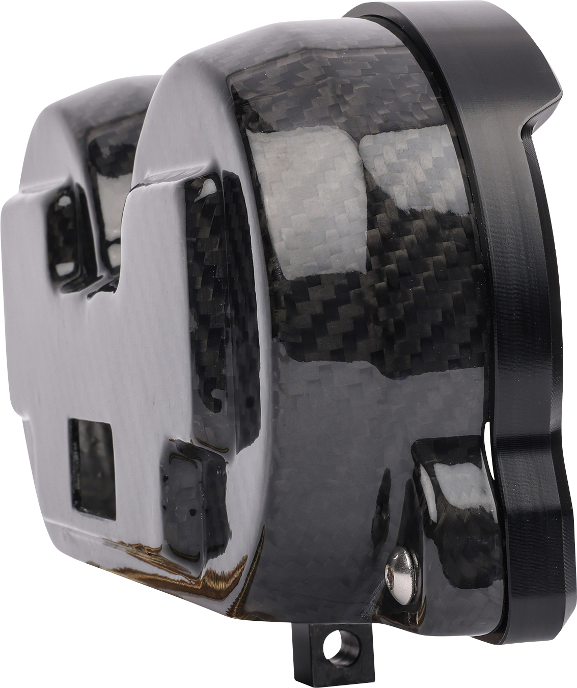 Black gauge relocation kit by THRASHIN SUPPLY CO. with components for easy installation, shown in the product image.
