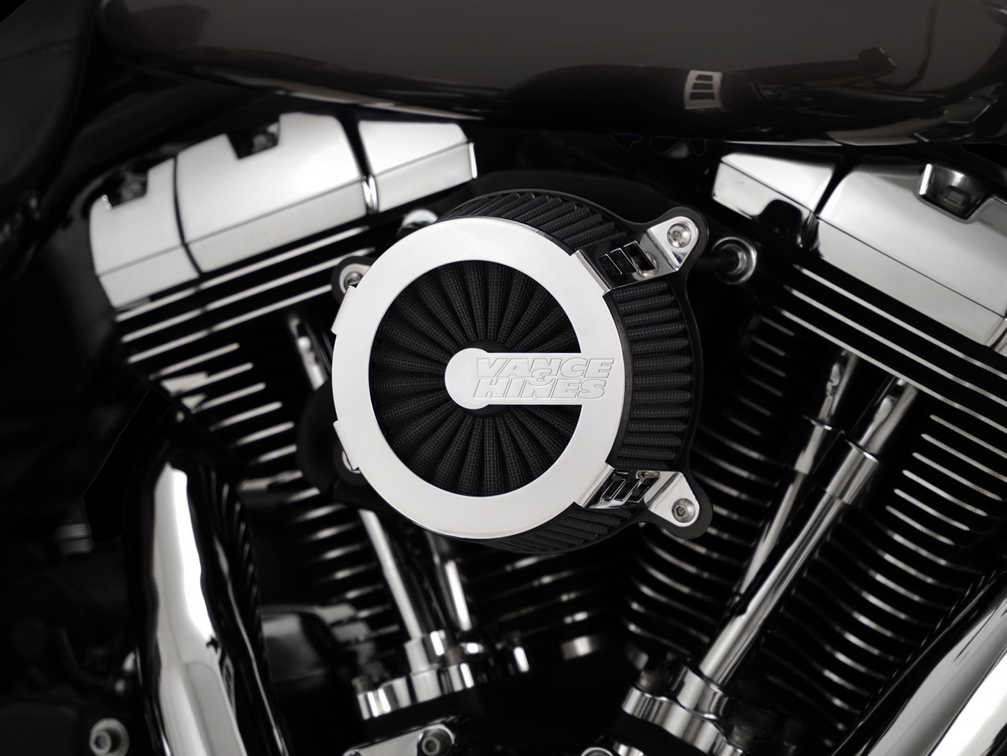 VANCE & HINES, Vance & Hines VO2 Cage Fighter Air Intake Kit - Chrome Part 70355