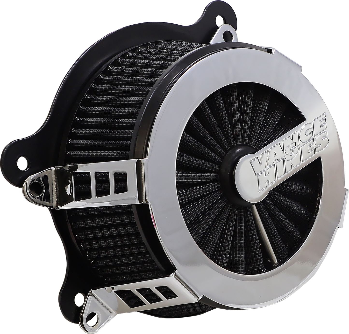 VANCE & HINES, VANCE & HINES VO2 Cage Fighter Air Intake Kit - Chrome (Part #70357)