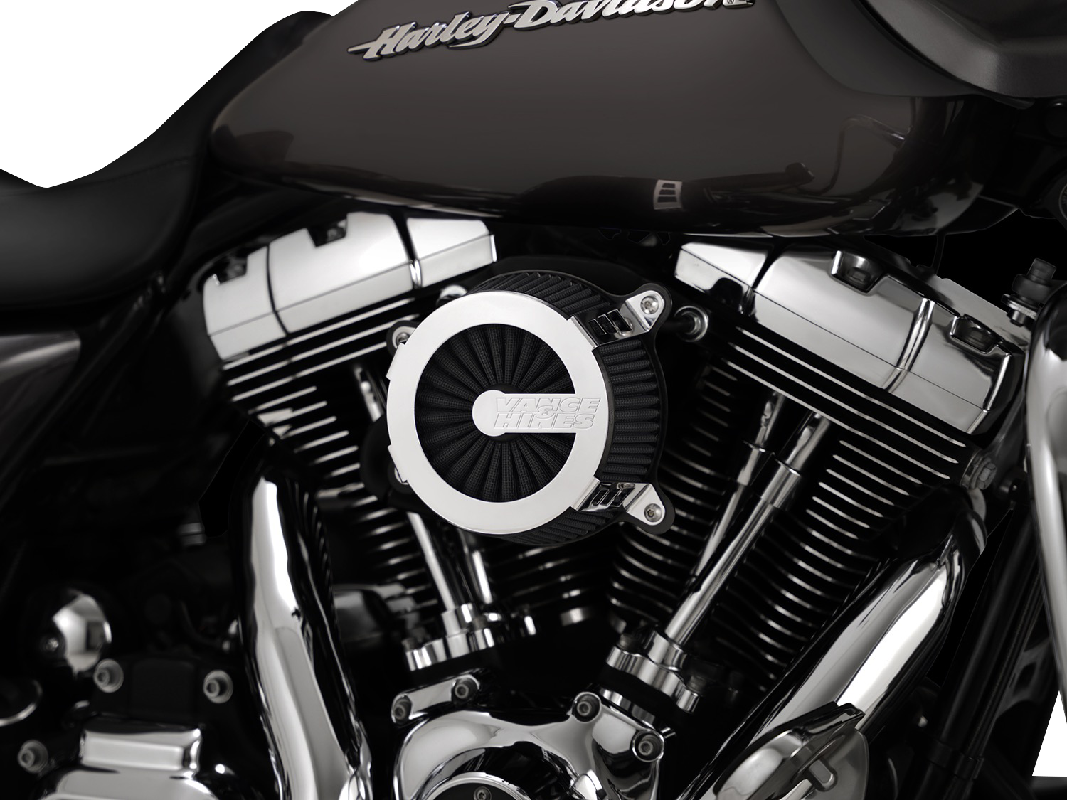 VANCE & HINES, Vance & Hines VO2 Cage Fighter Air Intake Kit - Chrome Part 70355