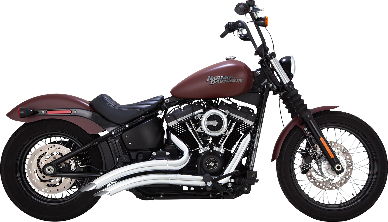 VANCE & HINES, Vance & Hines Big Radius Chrome Exhaust System - Part 26377