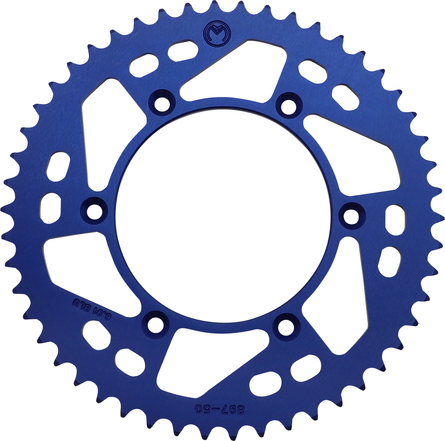 Moose Offroad Rear Sprocket - 50 Tooth Aluminum for Husaberg, Husqvarna, KTM - Part 1211-897-50-12