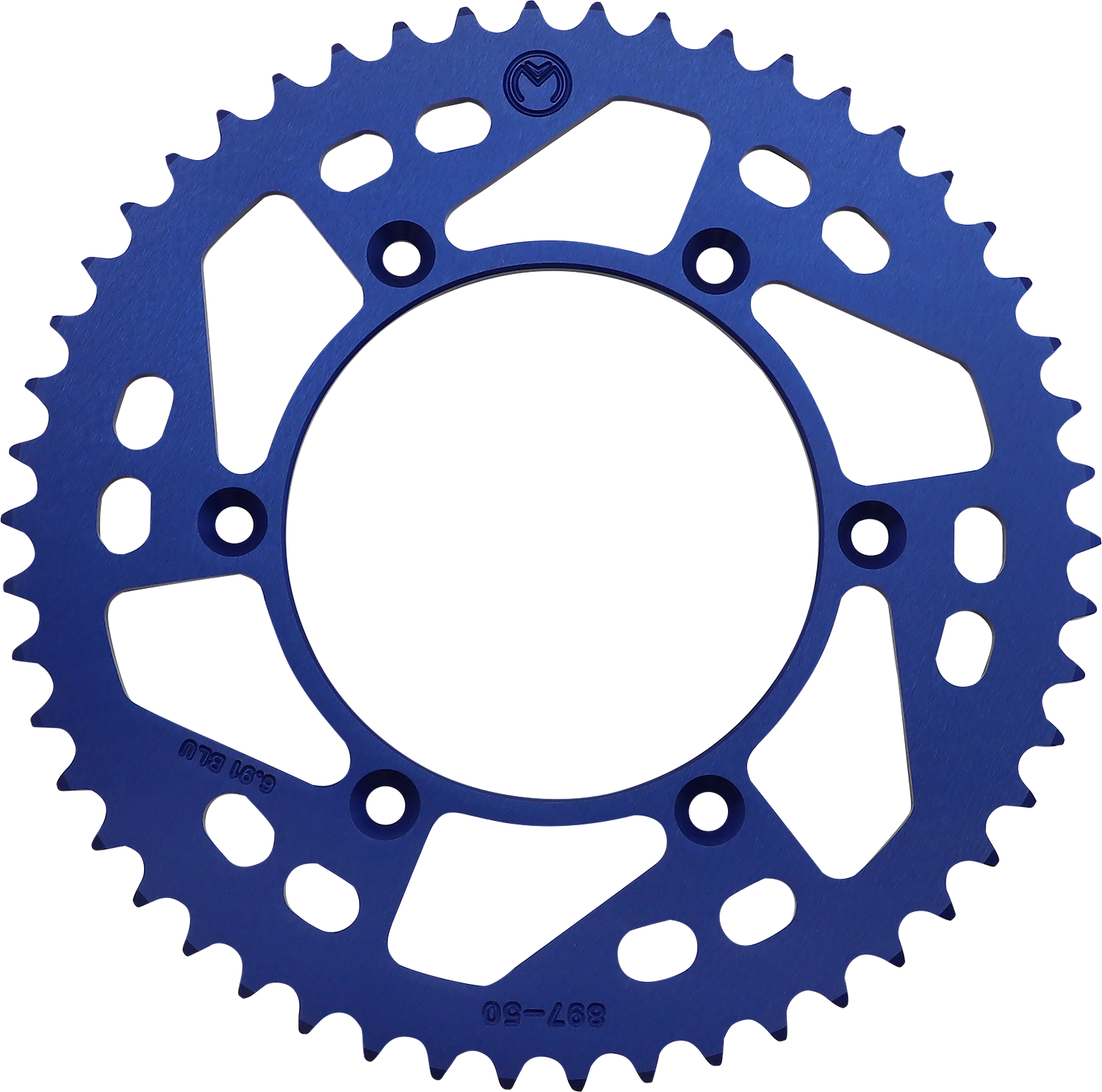 Moose Offroad Rear Sprocket - 50 Tooth Aluminum for Husaberg, Husqvarna, KTM - Part 1211-897-50-12