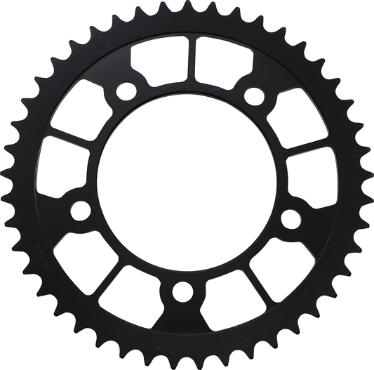 Moose Offroad 45-tooth rear sprocket for Honda ATV, durable metal construction with gear teeth design.