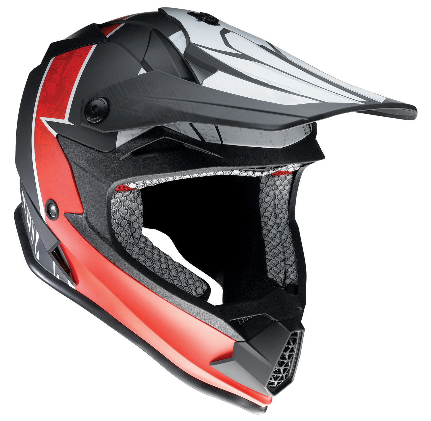 Z1R, Z1R Youth F.I. Helmet - Fractal MIPS® - Matte Black/Red, Small (Part #0111-1517)