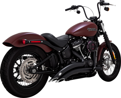 VANCE & HINES, Vance & Hines Big Radius Exhaust System Black 46377 with PCX™ Technology