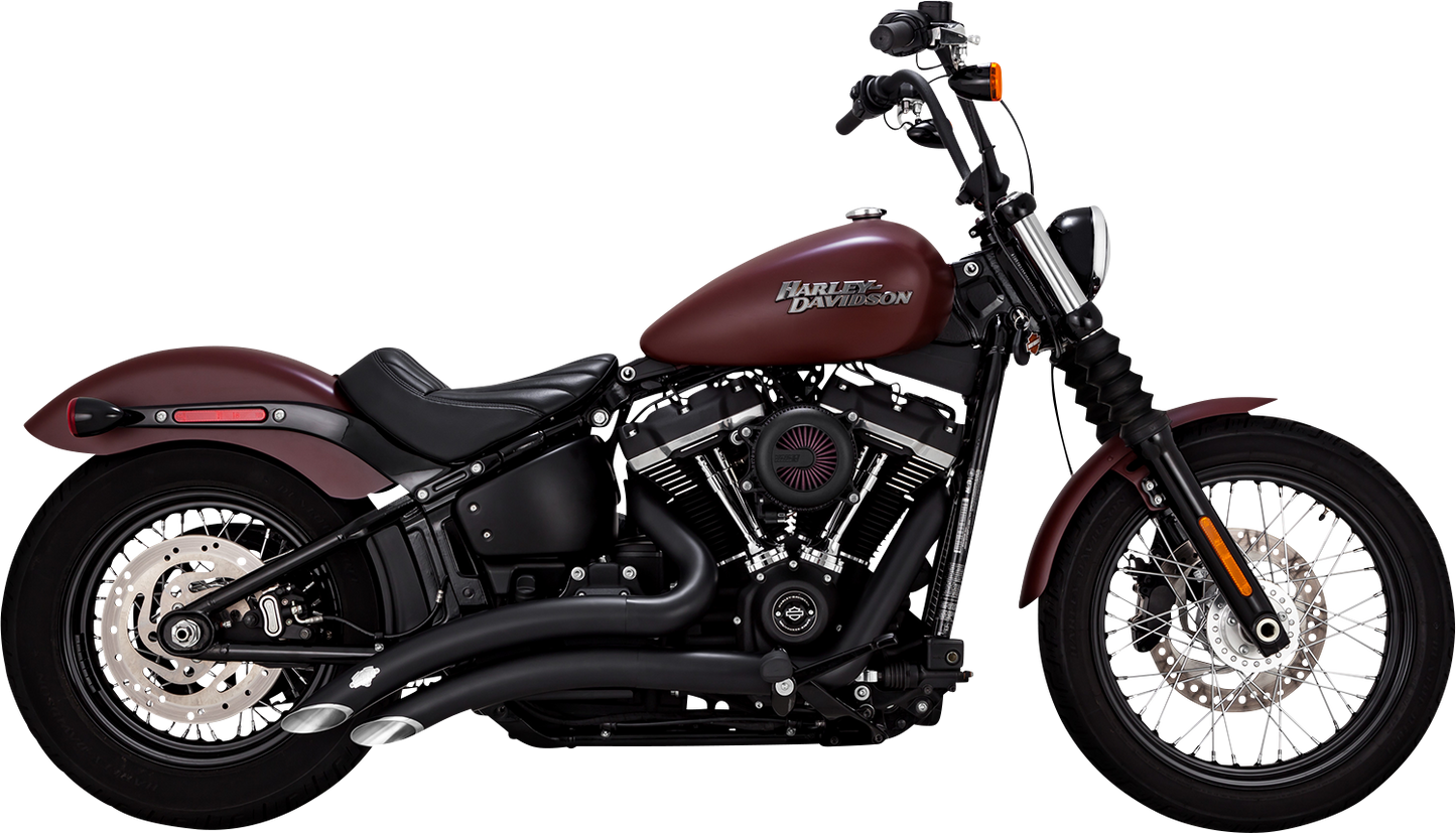 VANCE & HINES, Vance & Hines Big Radius Exhaust System Black 46377 with PCX™ Technology