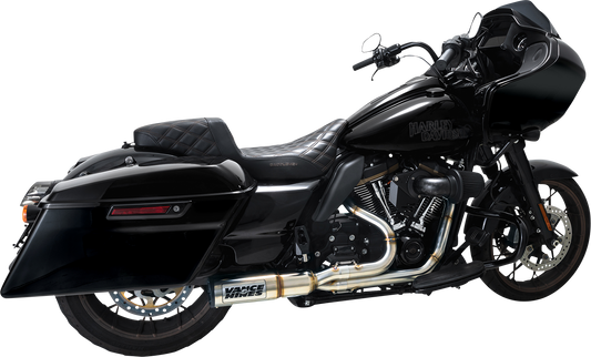 VANCE & HINES, Vance & Hines Hi-Output RR Exhaust System with PCX Technology – Matte Black (Part 47321)