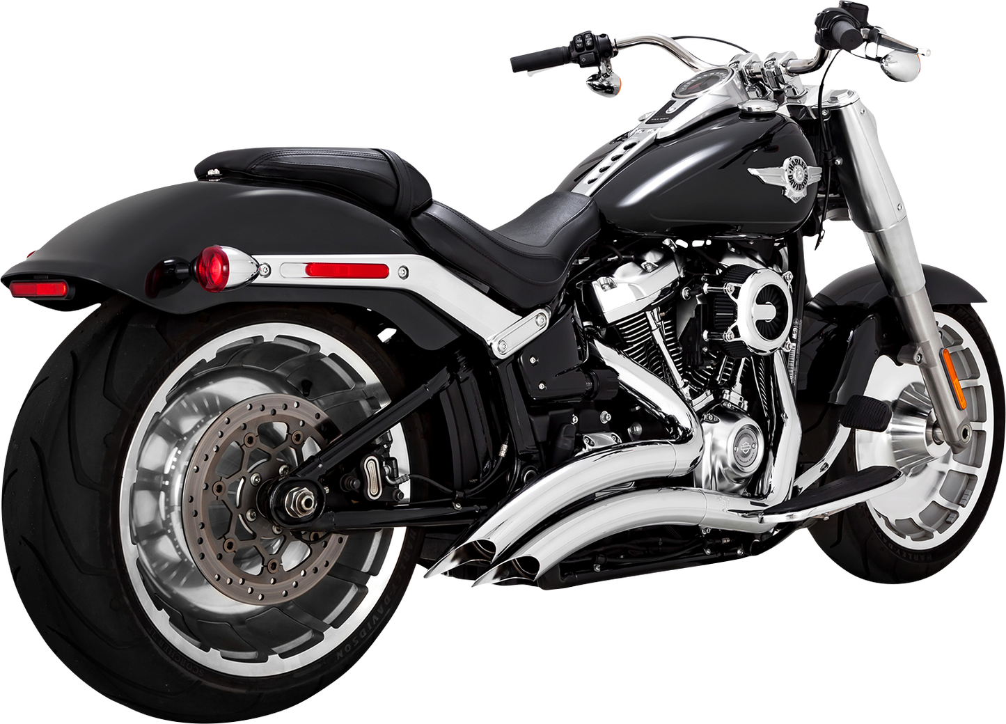 VANCE & HINES, Vance & Hines Big Radius Exhaust System Chrome - Part 26375