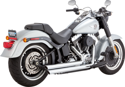 VANCE & HINES, Vance & Hines Big Shots Staggered Exhaust System - Chrome Part 17339