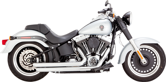 VANCE & HINES, Vance & Hines Big Shots Staggered Exhaust System - Chrome Part 17339