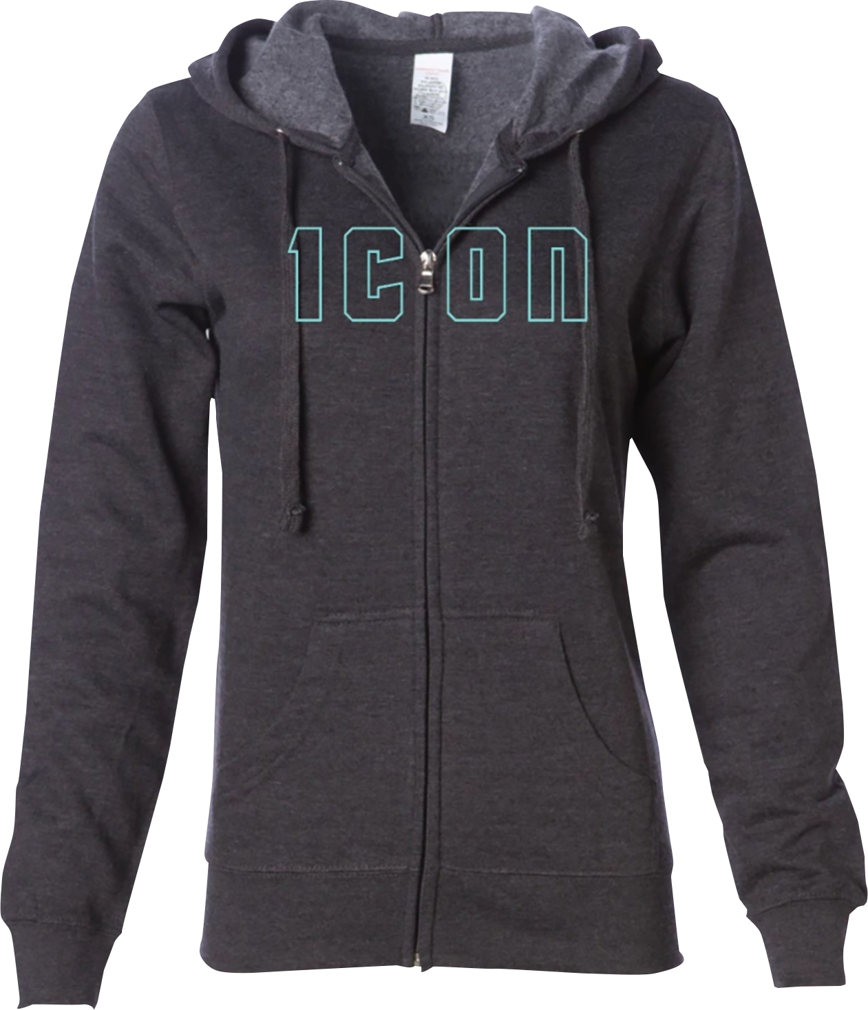 ICON Women's Kat Stevens™ Hoodie in charcoal, medium size, featuring a comfortable fit and casual style.