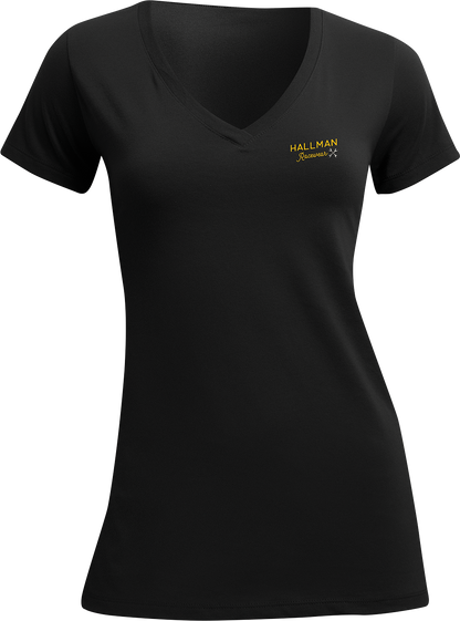 THOR, THOR Women's Hallman Garage T-Shirt - Black, Part Number 3031-4132