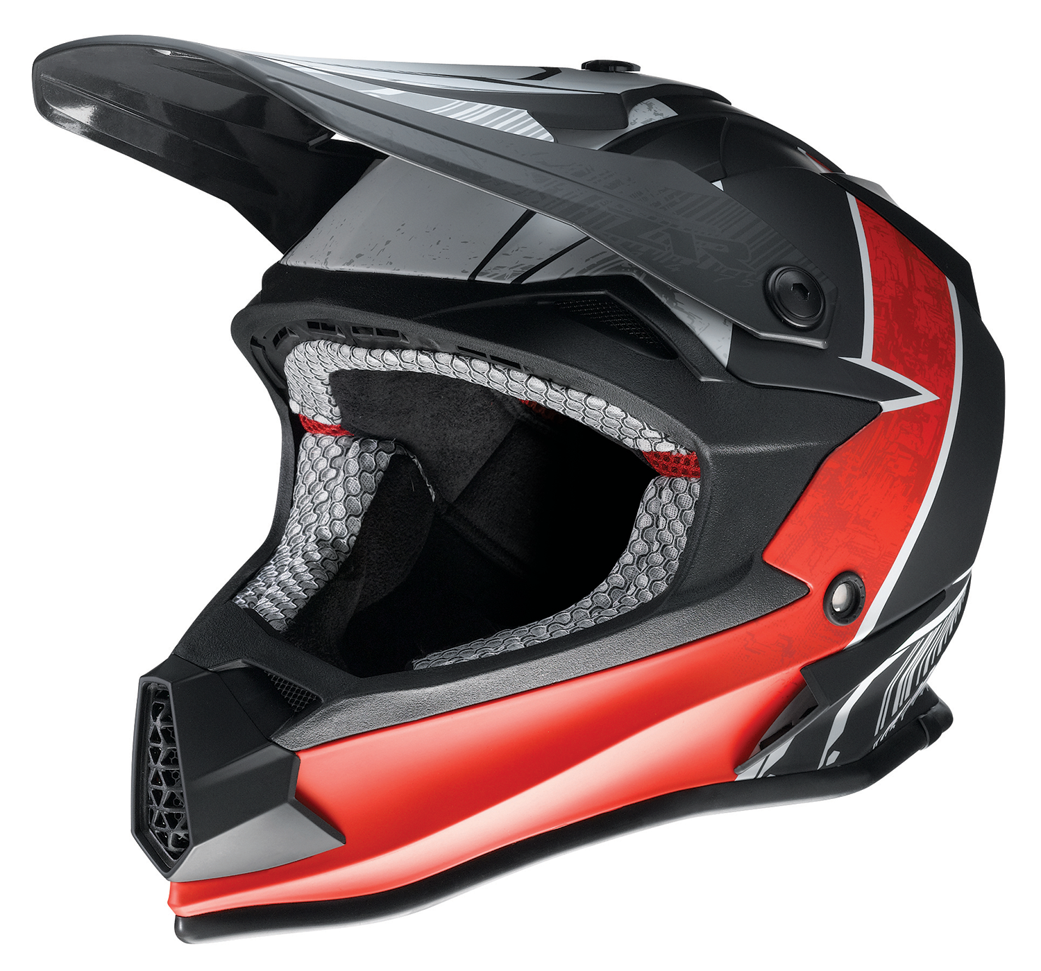 Z1R, Z1R Youth F.I. Helmet - Fractal MIPS® - Matte Black/Red, Large (Part #0111-1519)