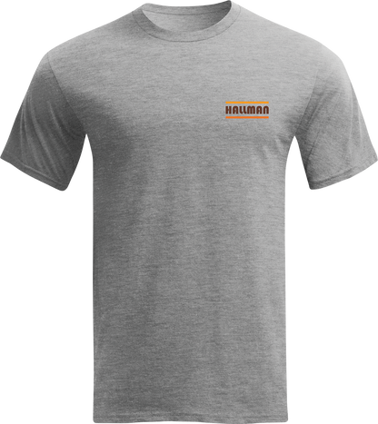 THOR, THOR Hallman Legacy T-Shirt Heather Graphite Medium - 100% Cotton & Polyester Blend