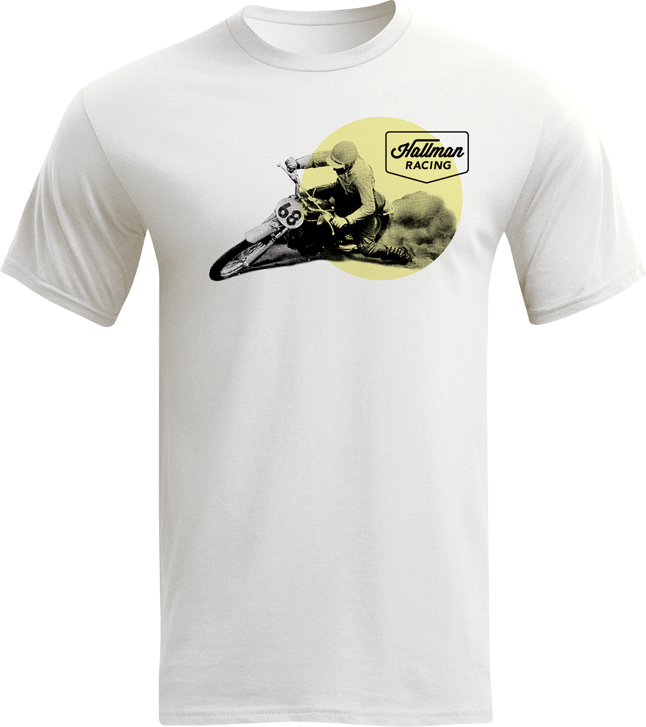 THOR, THOR Hallman Throwback T-Shirt - White - XL (Part Number: 3030-22688)