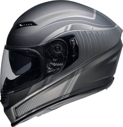 Dark Matter Stealth Z1R Jackal Helmet in medium size with matte black finish and aerodynamic design.