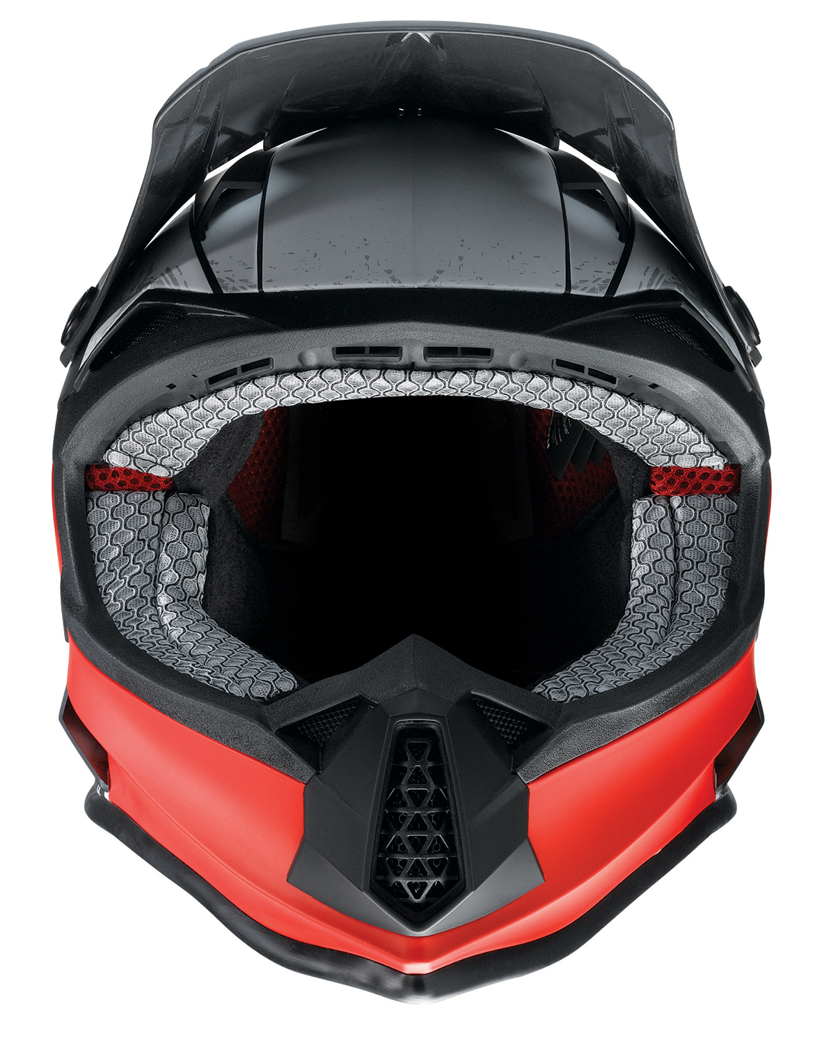 Z1R, Z1R Youth F.I. Helmet - Fractal MIPS® - Matte Black/Red, Large (Part #0111-1519)