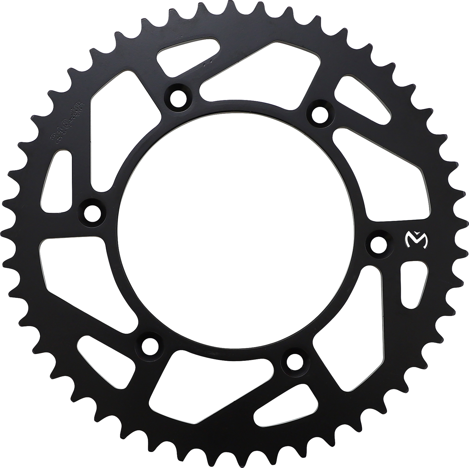 Moose Offroad 48-tooth rear sprocket for Honda motorcycles, part number 1210-210-48-STL, shown in silver металlic finish.