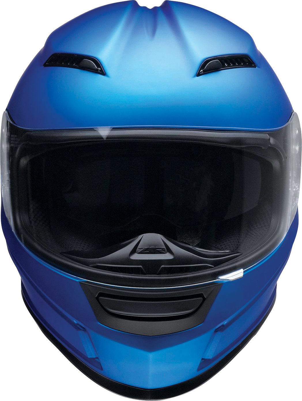 Z1R Jackal helmet in satin blue, size XL, showcasing sleek design and advanced safety features for motorcycle riding.