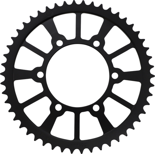 Moose Offroad 50-tooth rear sprocket for ATV and dirt bikes, featuring durable metal construction and precise gear teeth design.