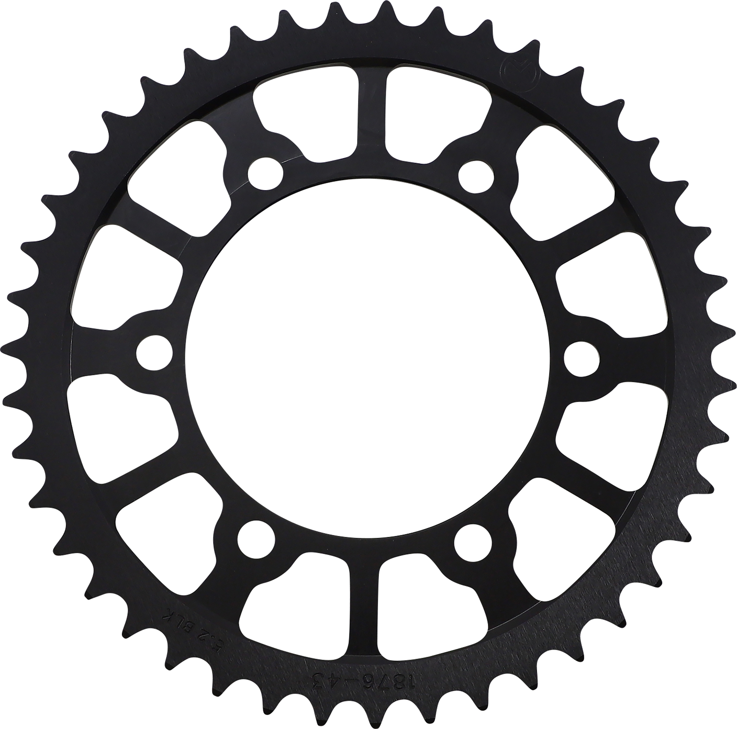 Moose Offroad Yamaha 1211-1876-43-10 Rear Sprocket, 43 Tooth - Durable 7075 T651 Aluminum Construction
