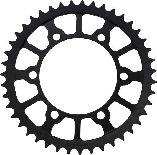 Moose Offroad Yamaha 1211-1876-43-10 Rear Sprocket, 43 Tooth - Durable 7075 T651 Aluminum Construction