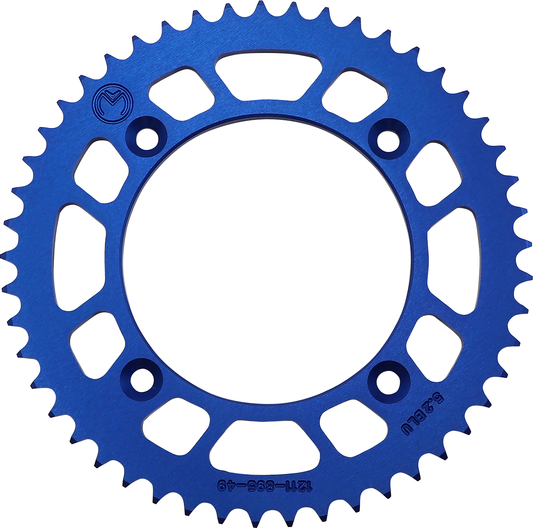 Moose Offroad Rear Sprocket - 49 Tooth Aluminum - Husqvarna/KTM 1211-895-49-12