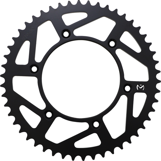 MOOSE OFFROAD 50-tooth rear sprocket for Honda off-road motorcycles, part 1210-210-50-STL, shown in black finish.