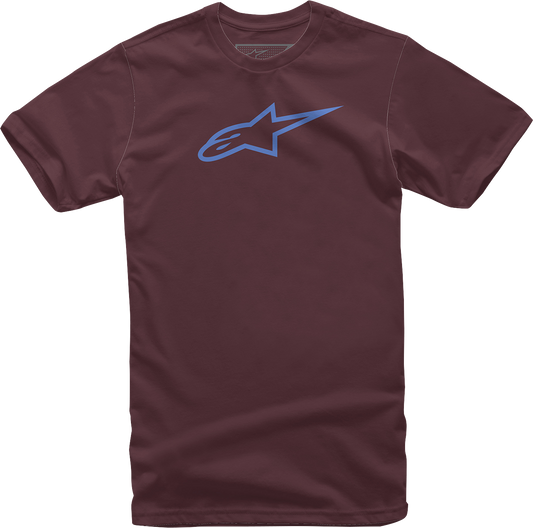 ALPINESTARS, Alpinestars Ageless T-Shirt - Maroon and Blue, Medium - Part #1032-720308370M