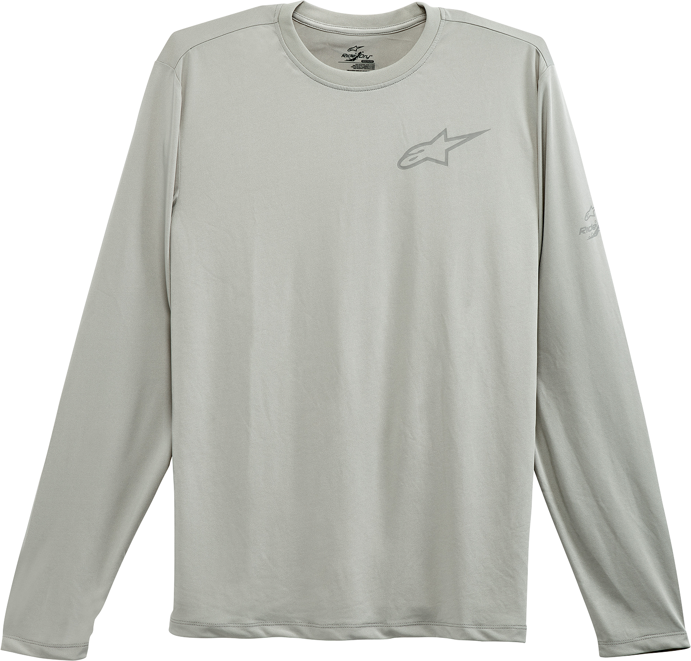 ALPINESTARS, Alpinestars Pursue Performance Long-Sleeve T-Shirt - Silver, Size XL (Part #1232-71000-19XL)