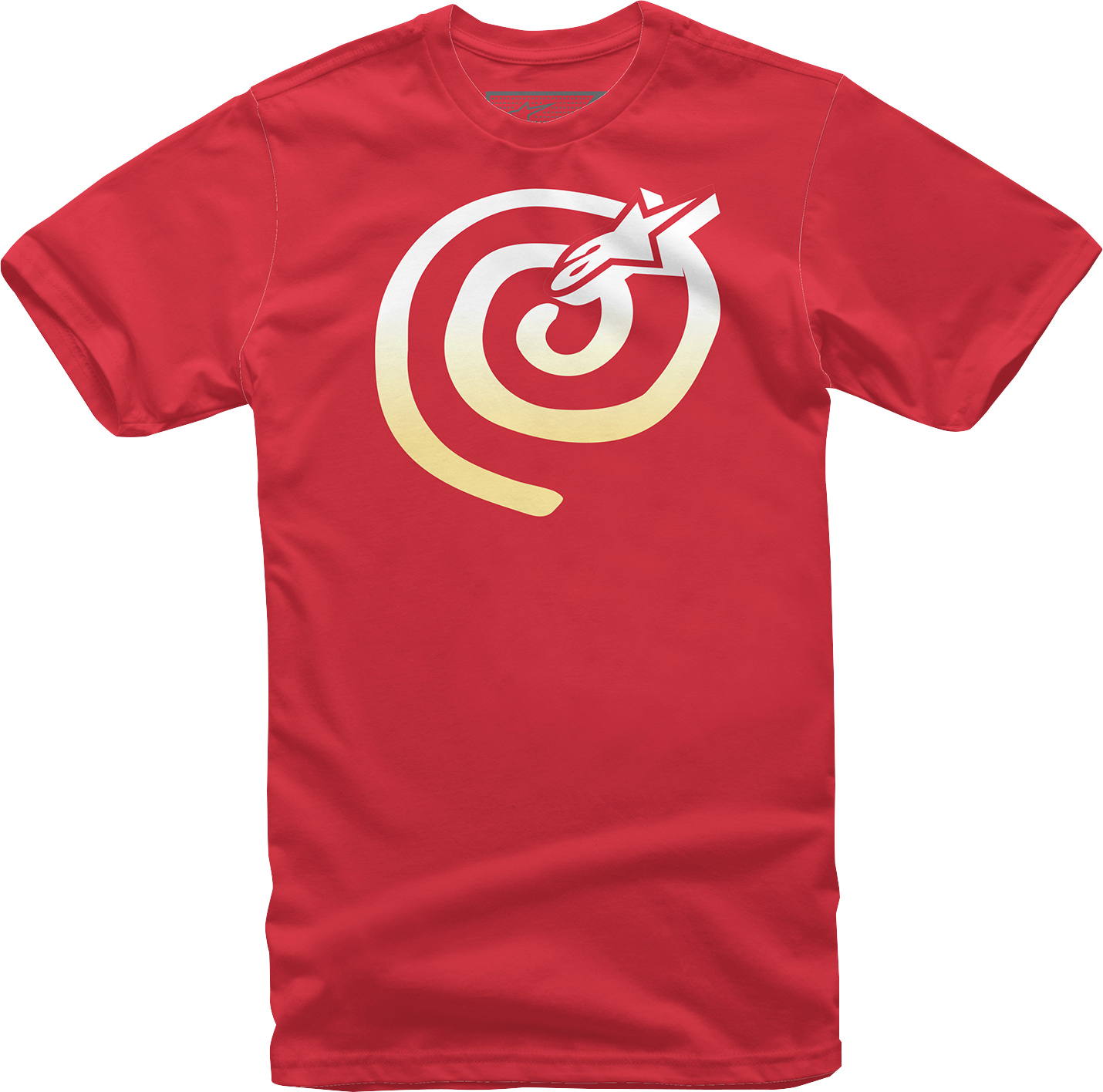 ALPINESTARS, Alpinestars Mantra Faded T-Shirt - Red, Extra Large (Part Number 1232-72222-30XL)