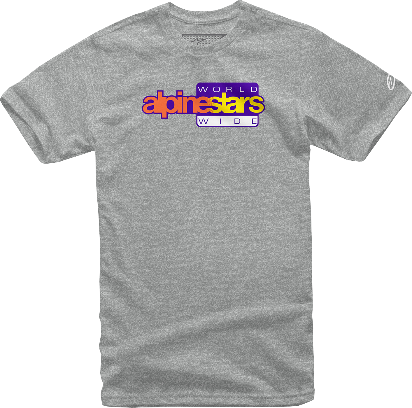 ALPINESTARS, Alpinestars World Wide Again Heather Gray T-Shirt - XL, Part #1232722361026XL