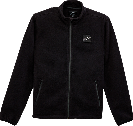 ALPINESTARS, Alpinestars Periphery Polar Fleece Jacket - Black, Medium (Part Number 1232-51200-10-M)