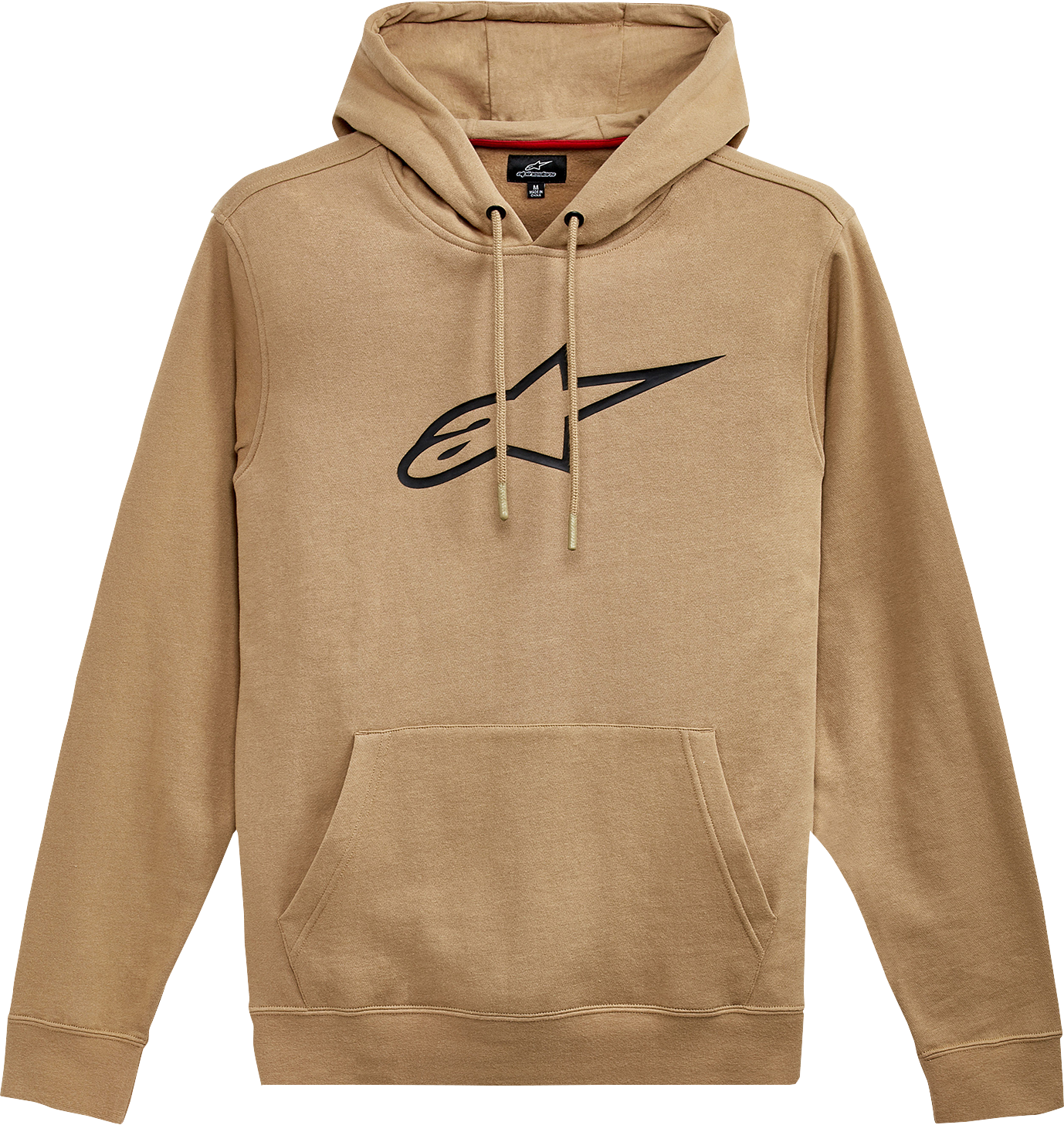 ALPINESTARS, Alpinestars Ageless V2 Hoodie - Sand and Black, 2XL – Comfortable Cotton-Polyester Blend