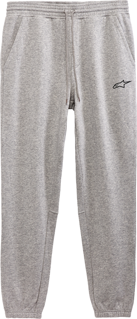 ALPINESTARS, Alpinestars Rendition Heather Gray Fleece Trainer Pants - 2XL