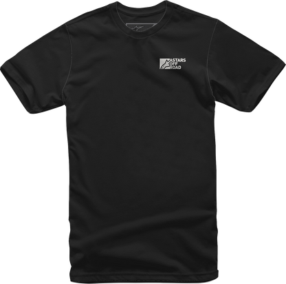Alpinestars Painted T-Shirt in black, size medium, featuring a graphic design on the front.