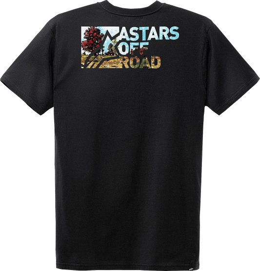 ALPINESTARS, Alpinestars Painted T-Shirt in Black - 2XL (Part #1232-72224-102X)