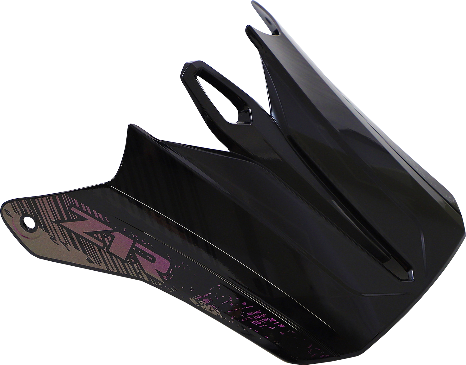 Z1R F.I. MIPS® Visor Kit in Lumen Iridescent color, designed for Z1R motorcycle helmets, featuring reflective iridescent finish.